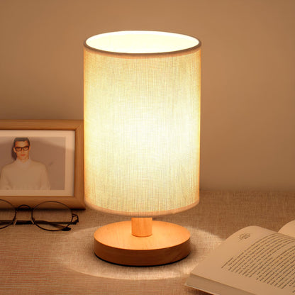 Organic Glow Lights | Lampe de table en bois nordique