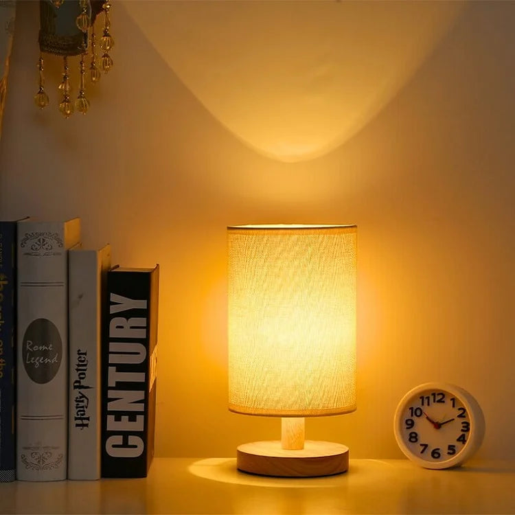 Organic Glow Lights | Lampe de table en bois nordique