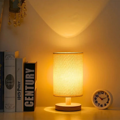 Organic Glow Lights | Lampe de table en bois nordique