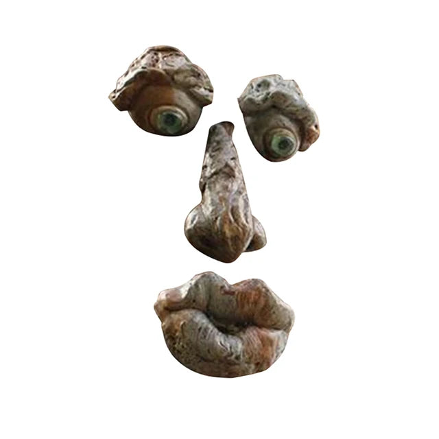 Floroux - Sculpture de jardin drôle de vieux homme