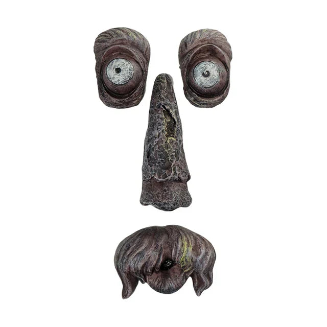 Floroux - Sculpture de jardin drôle de vieux homme