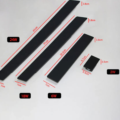RainLight – Applique murale en aluminium imperméable au style élégant pour une utilisation en extérieur