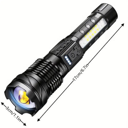 Floroux - Ultrafleece Lampe de Poche Militaire avec 5000 Lumens