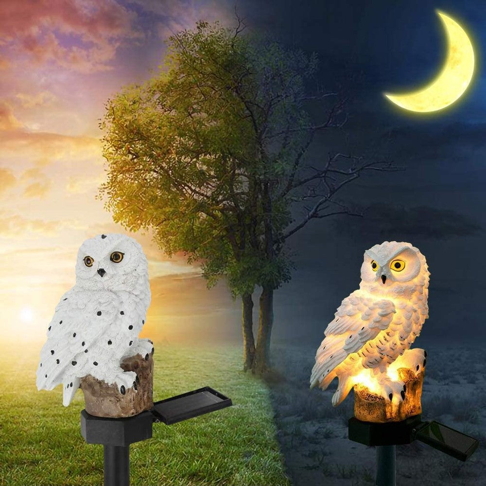 Owlight Lampe de Jardin - Lampe Solaire Décorative pour Jardin