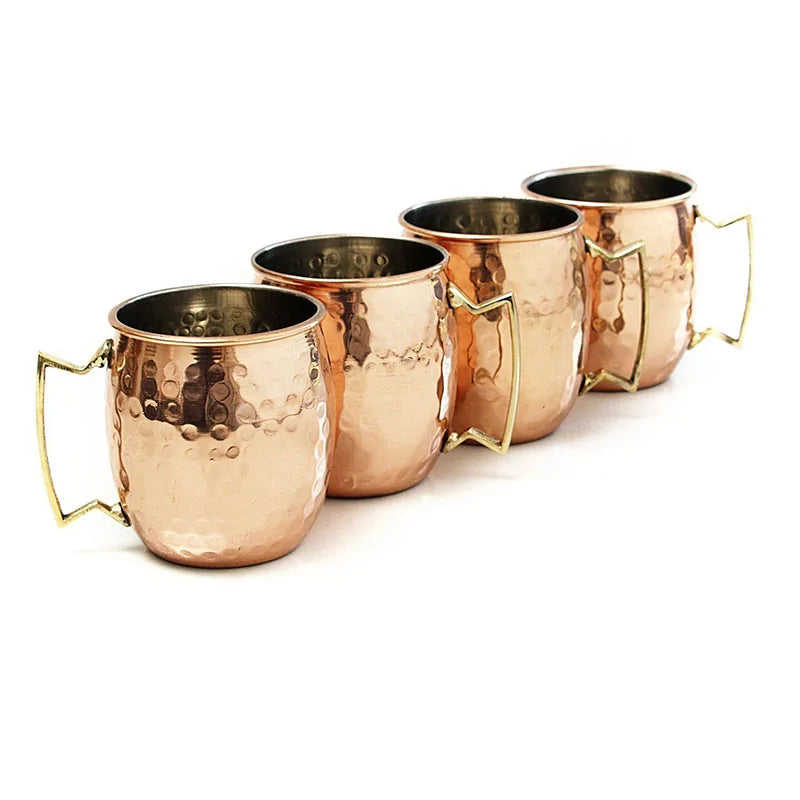 ChillCopper – Ensemble de Tasses en Cuivre Martelé