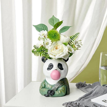 Floroux Decorative Animal Vase | Creative Flower Vase with Character