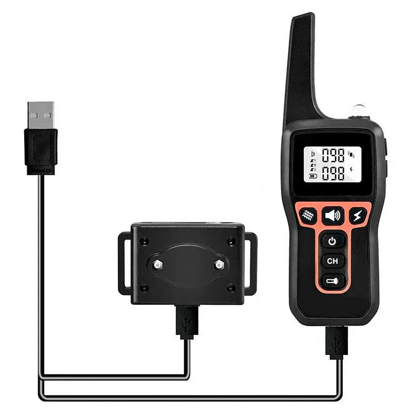 Floroux Collier de dressage pour chien - Imperméable, Rechargeable et Longue portée