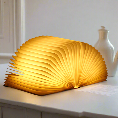 Floroux lampe livre LED | Pliable | Lumière d'ambiance | Éclairage sans fil | Décor pour la maison