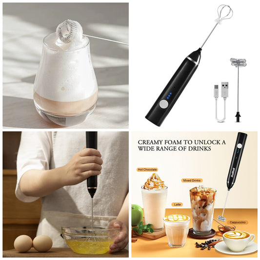 2 en 1 Fouet rechargeable