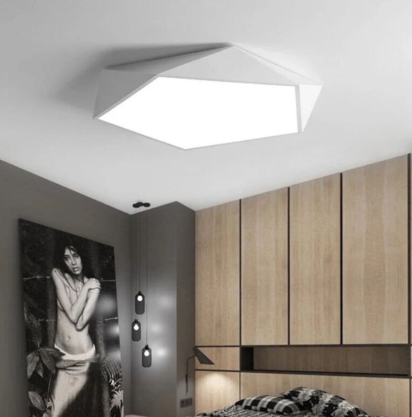 Floroux Design Skydor - Luminaire moderne avec LED intégrés | Éclairage dimmable pour intérieurs
