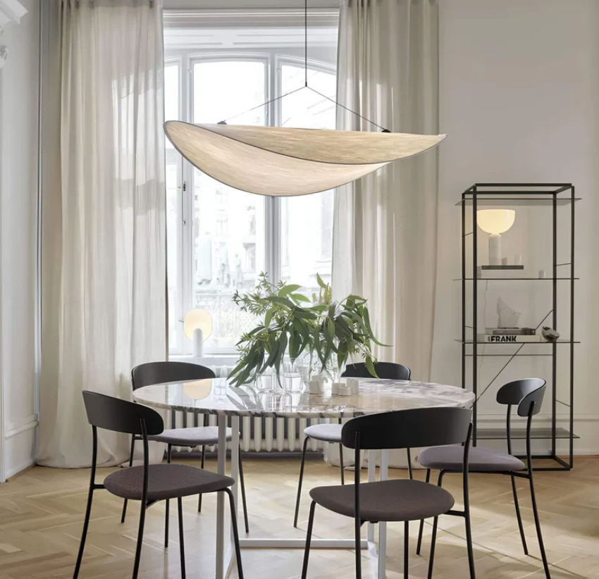 Floroux - Suspension en soie faite main | Éclairage élégant et unique