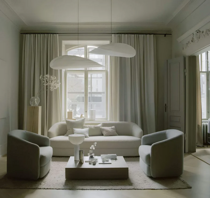 Floroux - Suspension en soie faite main | Éclairage élégant et unique