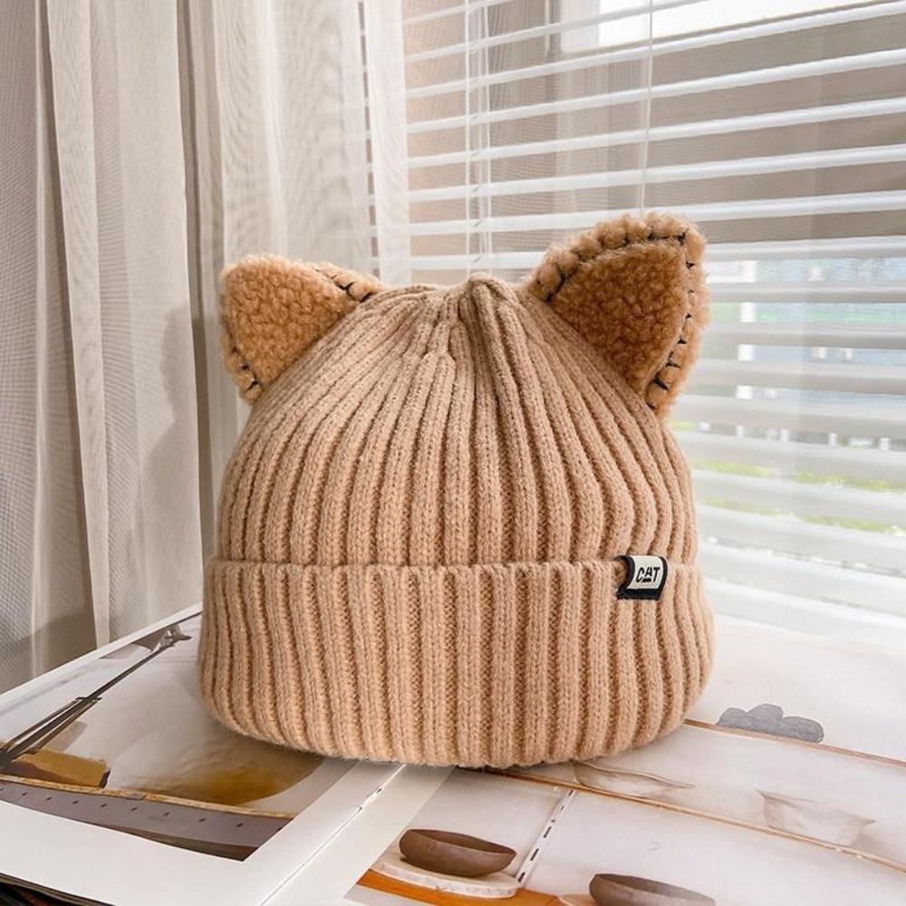 CozyCat Bonnet - Bonnet d'hiver tendance avec oreilles de chat