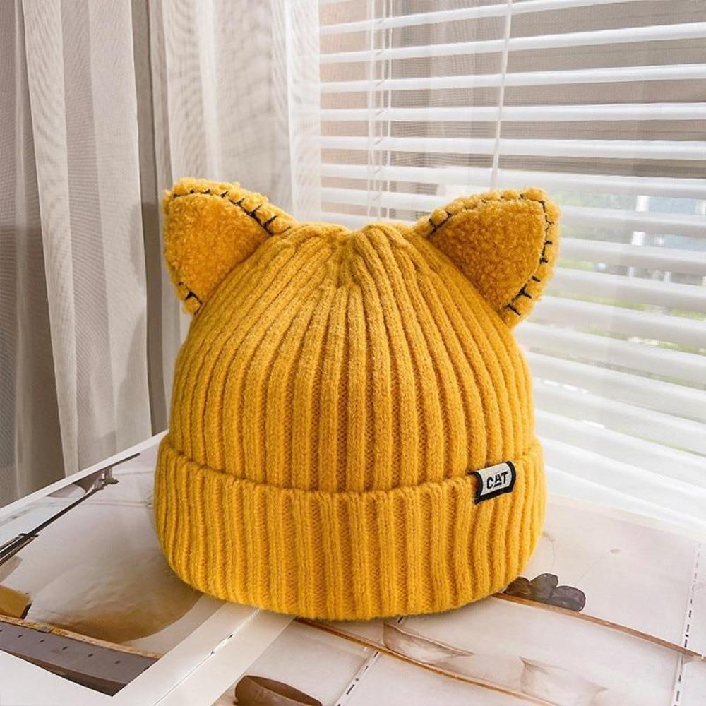 CozyCat Bonnet - Bonnet d'hiver tendance avec oreilles de chat