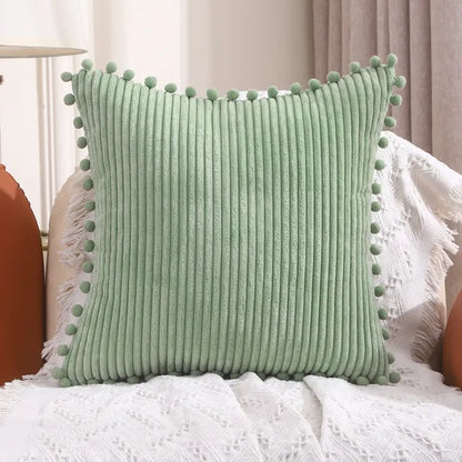 Floroux - Housses de coussin Pom Pom