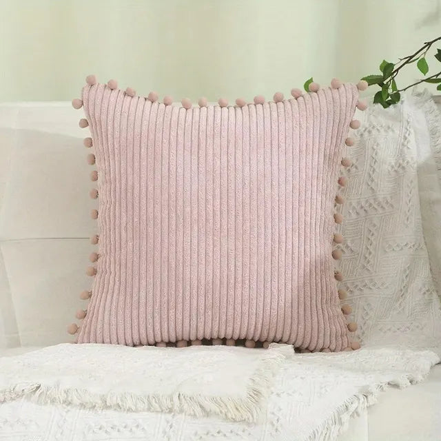 Floroux - Housses de coussin Pom Pom