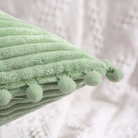 Floroux - Housses de coussin Pom Pom