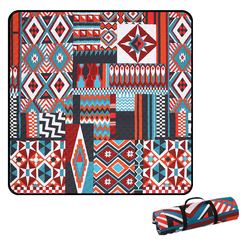 Floroux Tapis de camping étanche | Ultra léger | Couverture de pique-nique pliable | Polyvalent extérieur
