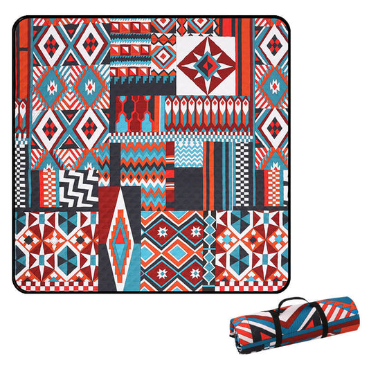 Floroux Tapis de camping étanche | Ultra léger | Couverture de pique-nique pliable | Polyvalent extérieur