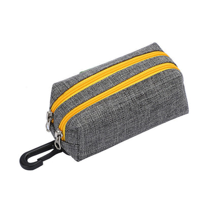 Distributeur portable imperméable de sac à déjections canines