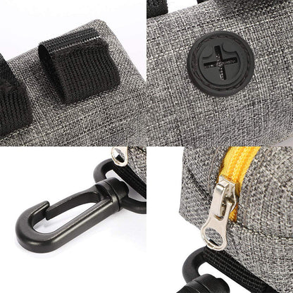 Distributeur portable imperméable de sac à déjections canines