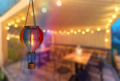 Solarlaterne – LumiBalloon – Effet Flamme – lumières chaudes
