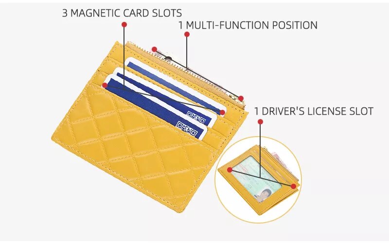 CardMate – Porte-cartes rembourré élégant pour bureau