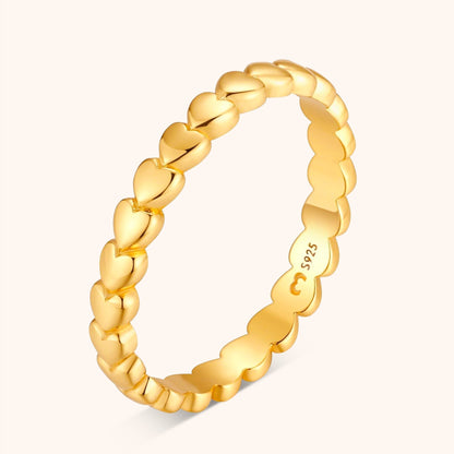 Aurora Heart Ring - Une touche d'élégance