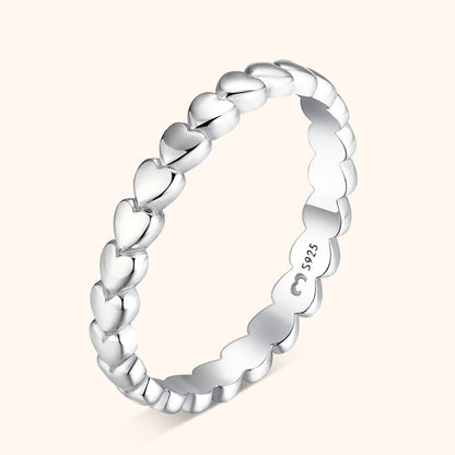 Aurora Heart Ring - Une touche d'élégance