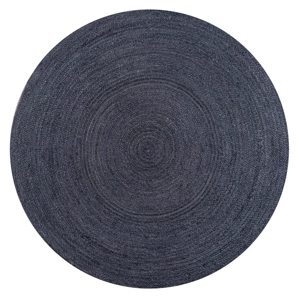 Braided jute round rug Floroux | Coastal cottage design | Durable elegance for your home