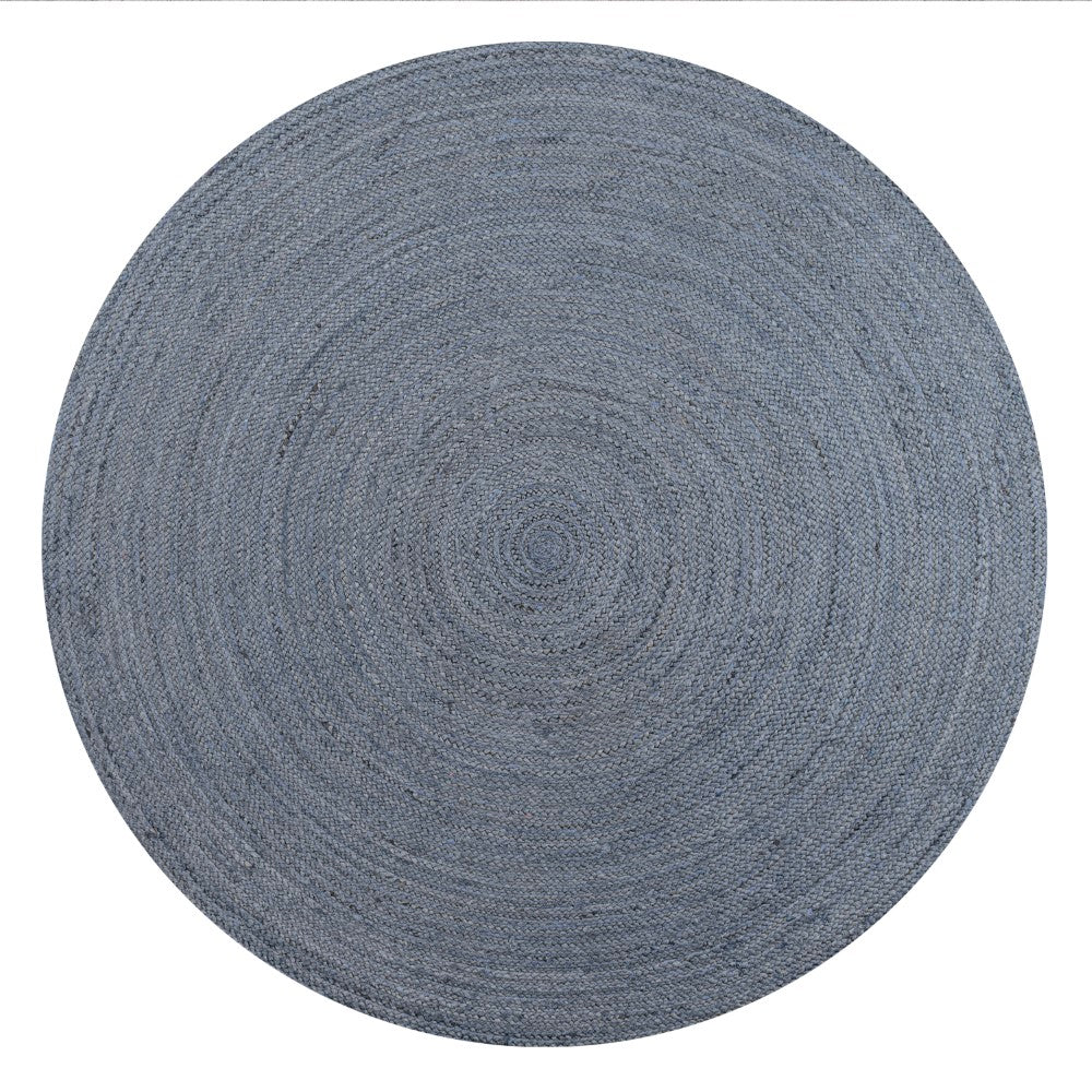 Braided jute round rug Floroux | Coastal cottage design | Durable elegance for your home
