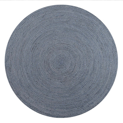 Braided jute round rug Floroux | Coastal cottage design | Durable elegance for your home
