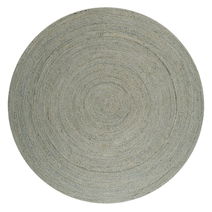 Braided jute round rug Floroux | Coastal cottage design | Durable elegance for your home