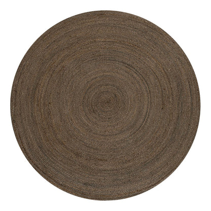 Braided jute round rug Floroux | Coastal cottage design | Durable elegance for your home