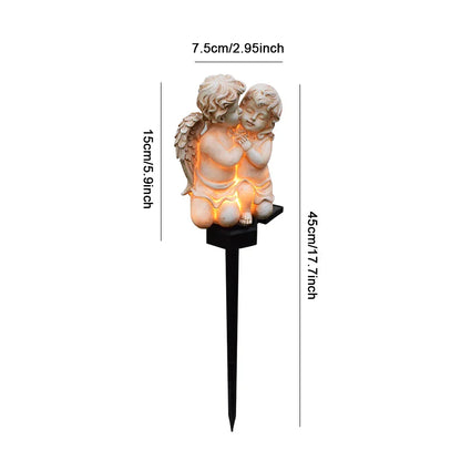 Luminaar – Angélique lampe solaire en résine céleste