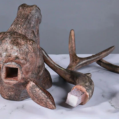 Floroux - Décoration murale tête de cerf