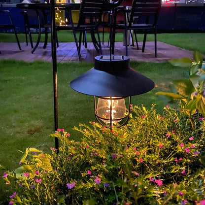 Floroux – Lampe solaire rétro pour espaces extérieurs