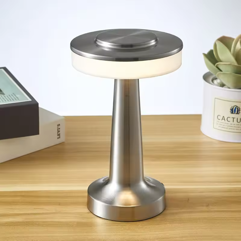 RetroGlow | Lampe de table LED multifonction rechargeable