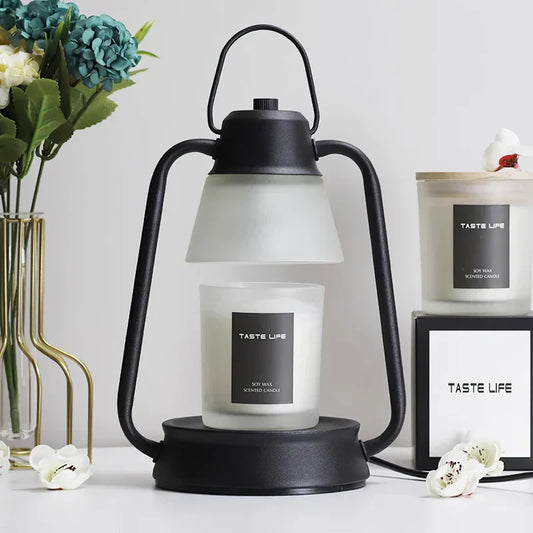 Floroux chauffe- bougie lampe de table