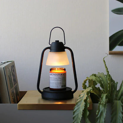 Floroux chauffe- bougie lampe de table