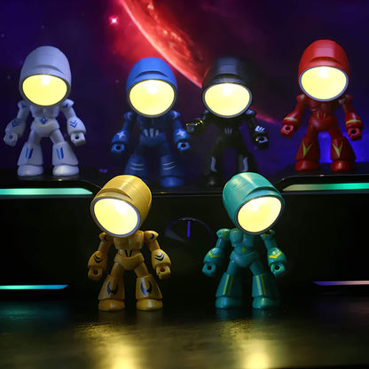 FutureBot – Lampe de table robot drôle pour enfants