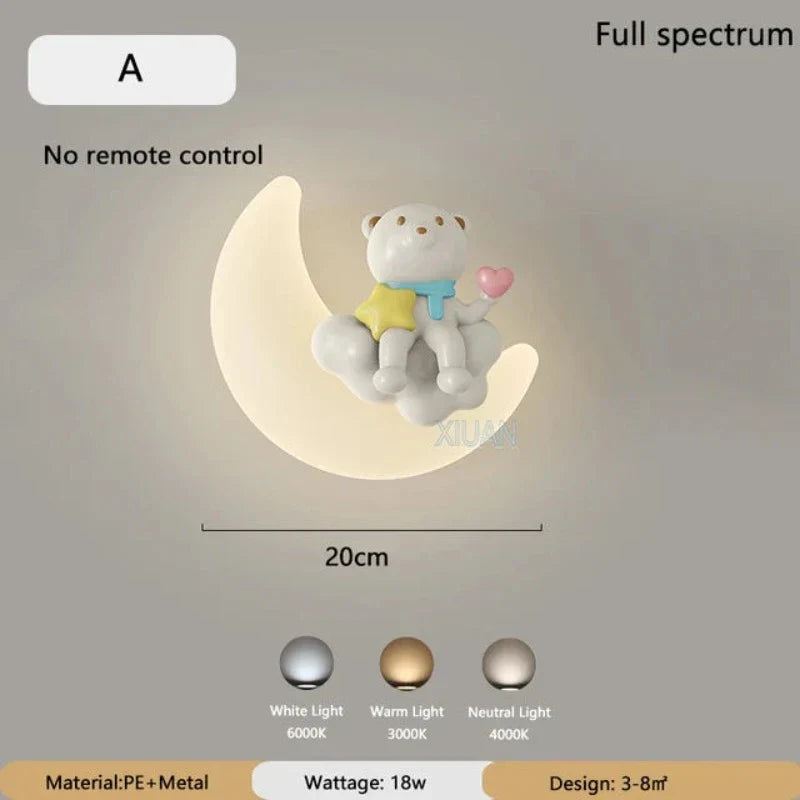 Floroux - Applique Lune