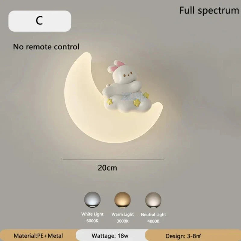 Floroux - Applique Lune