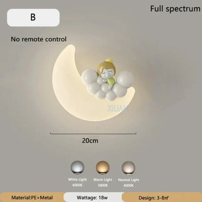 Floroux - Applique Lune