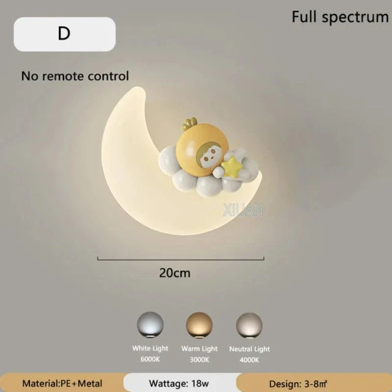 Floroux - Applique Lune