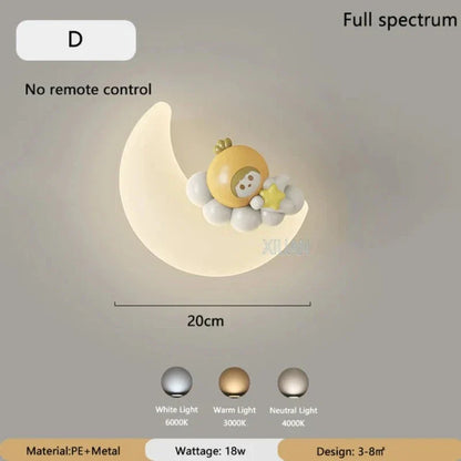 Floroux - Applique Lune