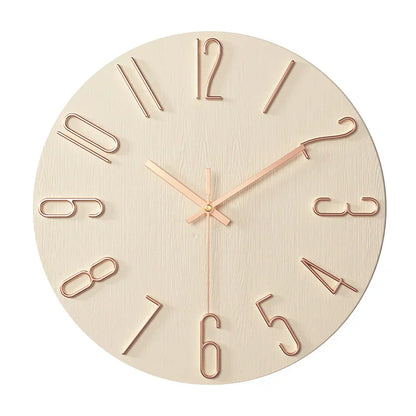 Elegant Wall Clock Floroux | Chic Design for Modern Decor | Decorative Wall Decoration