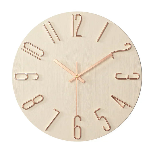 Elegant Wall Clock Floroux | Chic Design for Modern Decor | Decorative Wall Decoration