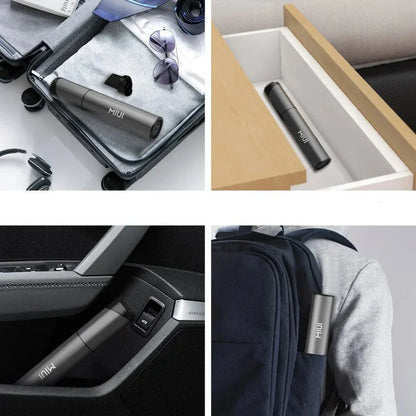 NettoyagePlus - Aspirateur Portable Sans Fil avec 3 Têtes d'Aspiration Rechargeable USB