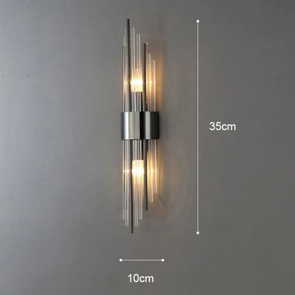 Floroux Elegant LED Wall Sconce | Luxurious Gold Design | Chic Wall Lighting